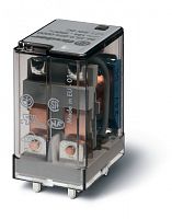 Миниатюрное силовое электромеханическое реле, монтаж на печатную плату, 2CO 12A, контакты AgNi, катушка 60В AC, степень защиты RTI, опции: нет | код 564280600000 | FINDER