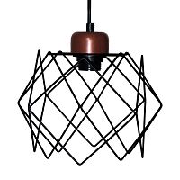 Светильник Сигма 231 черн.муар медь НСБ 01-3х60-161 Е27 ИУ | код 1005404794 | Элетех