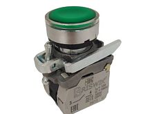 Выключатель Briswik КМЕ 4101м -ЛС 24В зеленый IP40 УХЛ2 10А 0но+1нз | код aD-EB-0Ai-3312 | Briswik