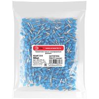 Наконечник-гильза с изолированным фланцем (упаковка 500 шт.) NO-225-66 НШвИ 2,5-8 | код Б0063422 | ЭРА