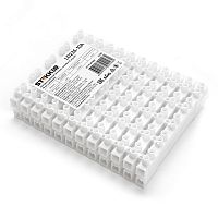 Колодка клеммная винтовая, линейка 12 штук, полипропилен, | код LD226-10A | STEKKER
