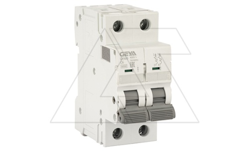 Авт. выключатель GYM9-2P-6C, 2P, 6A, хар-ка C, 6kA, 2M | код GYM92P6C | GEYA Авт. выключатель GYM9-2P-6C, 2P, 6A, хар-ка C, 6kA, 2M | код GYM92P6C | GEYA