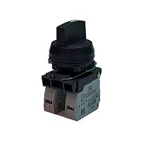 Переключатель Briswik ПЕ 031/2м черный 1но+1нз Ручка с фикс 3-поз IP40 УХЛ3 10А | код aZ-VG-0Ai-0121 | Briswik