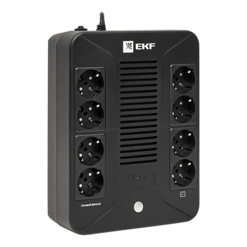 Источник Бесперебойного Питания Линейно-интерактивный E-Power Home 1000 ВА PROxima | код SSW-1000 | EKF Источник Бесперебойного Питания Линейно-интерактивный E-Power Home 1000 ВА PROxima | код SSW-1000 | EKF