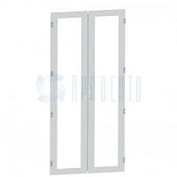 Дверь двухстворчатая обзорная для шкафа MPD | код D 200.100 DV | ПРОВЕНТО