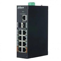 Коммутатор Dahua DH-PFS3211-8GT-120 8x1Гбит/с 2SFP 6PoE+ 2PoE++ 120W неуправляемый | код 1384932 | Dahua