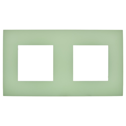 SKANDY Рамка 2-мест. SK-F02M мятн. IEK | код SK-M22-K06 | IEK фото 4