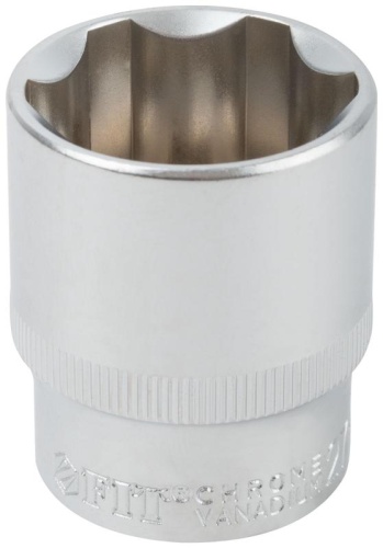 Головка 6-гранная CrV 1/2'' 27 мм | код 62057 | FIT