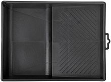 Ванночка для краски 330х250мм черн. КУРС 04015