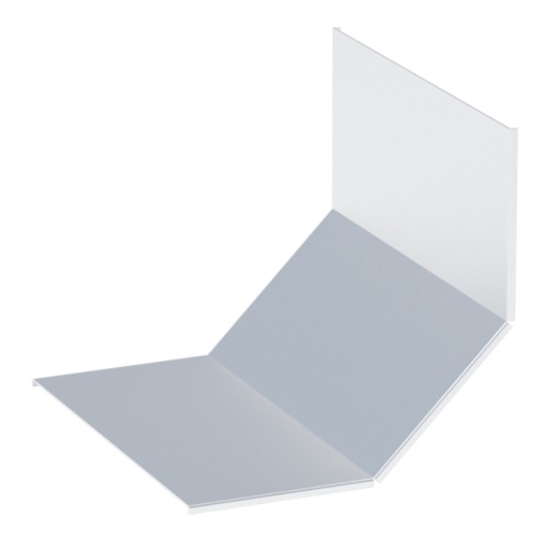 Крышка на угол 90 градусов вертикальный внутренний лестничный усиленная 150x700 мм (2 мм) HDZ EKF | код kviltp90150700-2-HDZ | EKF