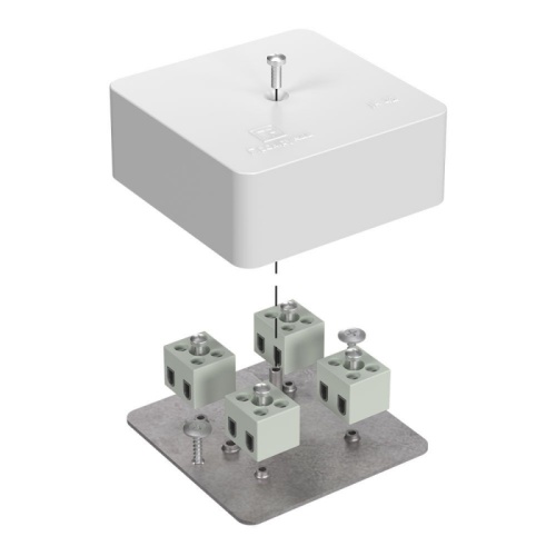 Коробка огнестойкая для кабель-канала 40-0450-FR2.5-8 Е15-Е120 RAL9003 75х75х30 (87 шт/кор) Промрукав | код 40-0450-FR2.5-8 | ПРОМРУКАВ Коробка огнестойкая для кабель-канала 40-0450-FR2.5-8 Е15-Е120 RAL9003 75х75х30 (87 шт/кор) Промрукав | код 40-0450-FR2.5-8 | ПРОМРУКАВ