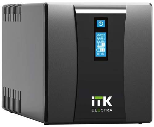 ITK ELECTRA ET ИБП 1кВА/0,6кВт с АКБ 2х7AH USB | код EET-1000VA-1-002 | ITK by IEK ITK ELECTRA ET ИБП 1кВА/0,6кВт с АКБ 2х7AH USB | код EET-1000VA-1-002 | ITK by IEK