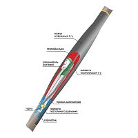 Муфта кабельная соединительная 1кВ 1ПСТ(б)-(тк)нг-LS-5х(70-120) с болтовыми соединителями Нева-Транс Комплект 22040019