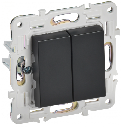 SKANDY Выключ. 2-кл. перекр. 10А SK-V06Bl черн. IEK | код SK-V23-0-10-K02 | IEK SKANDY Выключ. 2-кл. перекр. 10А SK-V06Bl черн. IEK | код SK-V23-0-10-K02 | IEK