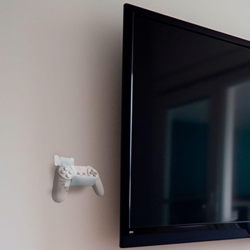 Кронштейн для игровых джойстиков универсальный, настенный, белый, | код 38-0628 | REXANT Кронштейн для игровых джойстиков универсальный, настенный, белый, | код 38-0628 | REXANT