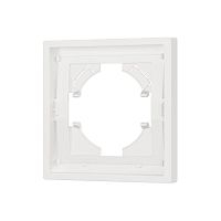 Рамка пластиковая FRM-TENDO-SFPL-1-WH Arlight 054645