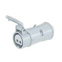 Розетка кабельная CS IP44 16A 2P 50В | код CS024-016-05 | DKC