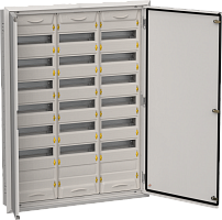 TITAN 5 Корпус мет. ЩРв-252 (3х72) 1130х885х130 IP31 сер IEK | код TI5-50-V-3X084-31-7035 | IEK