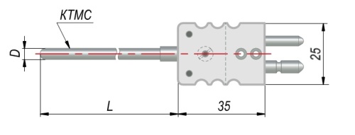 Преобразователь термоэлектрический ДТПК394-07.100/0 | код 150975 | ОВЕН