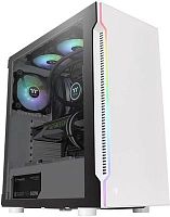 Корпус Thermaltake H200 TG Snow RGB белый без БП ATX 5x120mm 5x140mm 2xUSB3.0 audio bott PSU | код 1148179 | THERMALTAKE