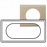 Рамка 4/5 модулей CELIANE, никель велюр | код. 069115 | Legrand