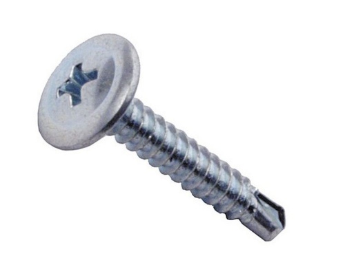 Саморез металл/металл 4.2х19 сверло цинк 100 шт | код screw-mm-4.2x19s-100 | ЭТМ-Крепеж