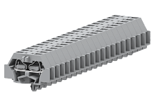 241162 Клемма TB проходная 1-1 с бок. подключ. с защелк. ножками, сер., 12 конт., шт | код 241162 | SUPU