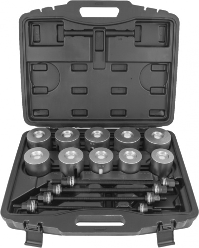 APPS24 Инструмент универсальный для замены сайлентблоков в наборе, 44-82 мм, 24 предмета | код APPS24 | Thorvik