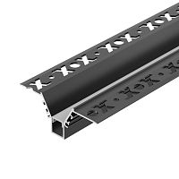 Профиль COMFORT10-V-FANTOM-2000 BLACK (ARL, алюминий) | код 52541 | Arlight