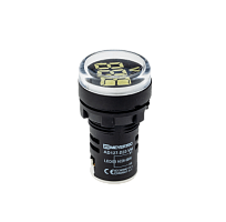 Индикатор напряжения, 20-500V AC, белый MT22-VM1 | код 78722 | MEYERTEC