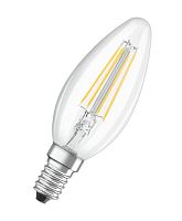 Лампа светодиодная LED 5Вт E14 CLB60D белый, Filament диммируемая,прозр.свеча | код 4058075230385 | LEDVANCE