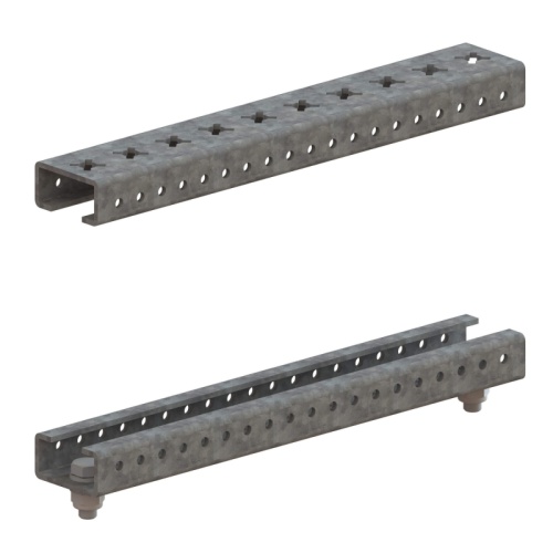 Комплект реек для установки главной шинной системы, 300мм | код R5BBMR300 | DKC Комплект реек для установки главной шинной системы, 300мм | код R5BBMR300 | DKC