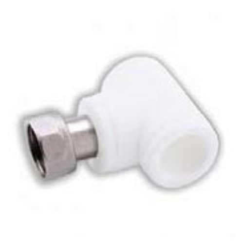 Тройник с накидной гайкой 25 х 1' х 25 полипропиленовый PPR белый | код 11140125 | VALFEX Тройник с накидной гайкой 25 х 1' х 25 полипропиленовый PPR белый | код 11140125 | VALFEX