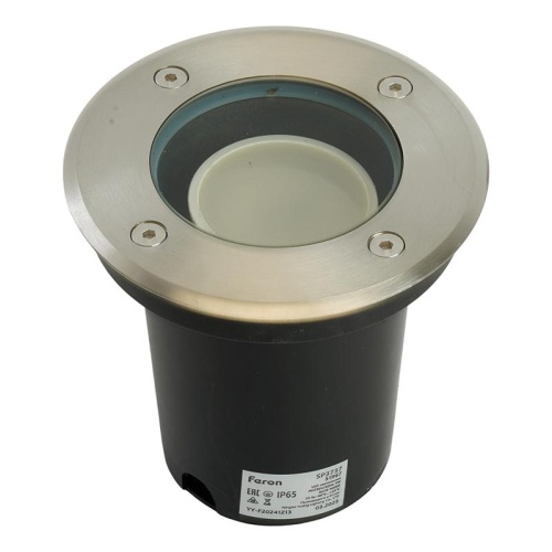 Светильник светодиодный тротуарный ДТУ-7w 4000К с лампой GU10 IP65 черный | код 51967 | Feron