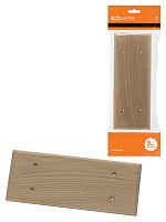 Накладка на бревно деревянная универсальная НБУ 1Пх3 280 мм, под покраску TDM | код SQ1821-0321 | TDM