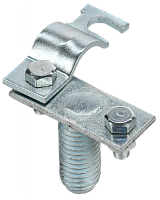 Держатель пров. кругл. 8-10мм на изол. штангу оц. сталь IEK | код ZIS10D-SH-04-18 | IEK