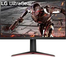 Монитор LG 31.5 UltraGear 32GN650-B черный VA LED 5ms 16:9 HDMI матовая HAS Piv 3000:1 350cd 178гр/178гр 2560x1440 165Hz G-Sync DP WQ 7.2кг | код 1903286 | LG