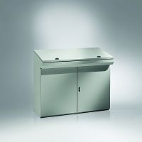 Панель управления ZBA моноблочная 1000x800x400мм (ВхШхГ) с монтажной панелью, RAL7035, IP55 | код ZBA801 | ETA