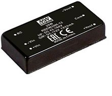 Источник питания DC-DC, 20Вт, вход 9…36В, выход ±5В/±2А, изоляция 1500В DC, DIP 50.8х25.4х10.2мм, -40...+85С | код RDDW20F-05 | MeanWell