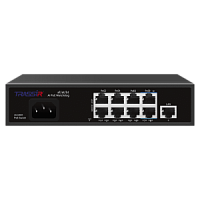 Коммутатор Trassir TR-NS1109-120-8PoE неуправляемый | код 1986425 | TRASSIR