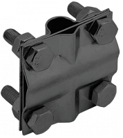 Заж. зазем. с раз. крес. стержень-пол./пр. оц. сталь TD IEK | код ZGC38-13-1-16-40 | IEK