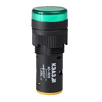 Лампа AD16DS(LED) матрица D16мм зеленый 48В AC/DC-КЭАЗ | код 357836 | КЭАЗ
