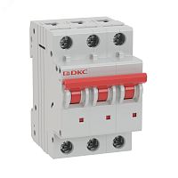 Выключатель автоматический модульный YON MD63 3P 25А B 6kA | код MD63-3B25-6 | DKC