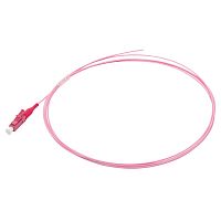 Пигтейл LANMASTER LC/PC, многомодовый OM4, 2.0 м | код LAN-PIG-LC/OM4-2.0 | LANMASTER