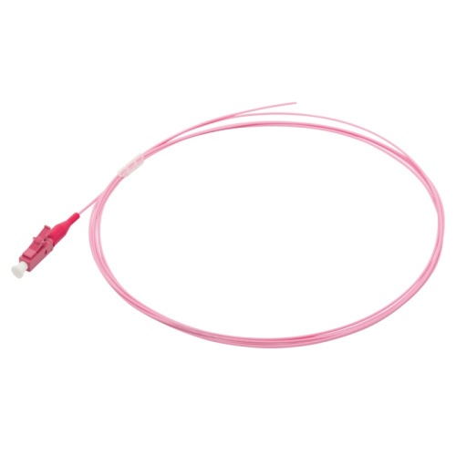 Пигтейл LANMASTER LC/PC, многомодовый OM4, 2.0 м | код LAN-PIG-LC/OM4-2.0 | LANMASTER