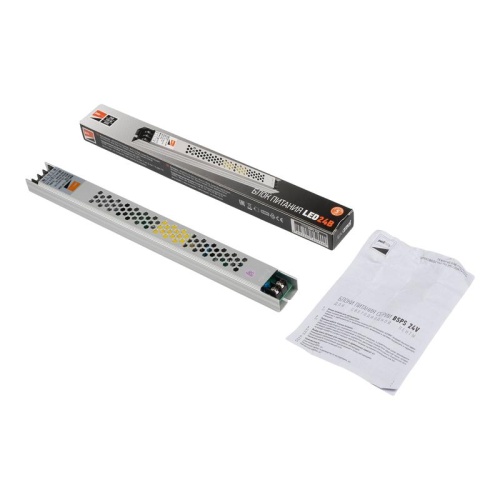 Драйвер светодиодный LED 24V SLIM 4,16A=100W IP20 3г.гар. Jazzway | код 5059900 | JazzWay фото 8