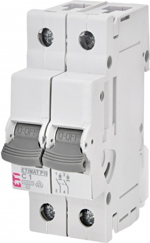 Автоматический выключатель ETIMAT P10 DC 2p K 25A (10 kA) | код 262523105 | ETI Автоматический выключатель ETIMAT P10 DC 2p K 25A (10 kA) | код 262523105 | ETI