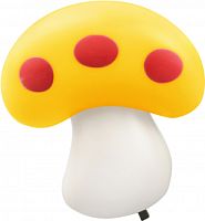 Ночник светодиодный NLA 03-MY ГРИБ жёлтый с выключателем 230В IN HOME | код 4690612028989 | IN HOME