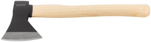 Топор кованая усиленная сталь, деревянная полированная ручка 600 гр | код 46136 | FIT фото 4