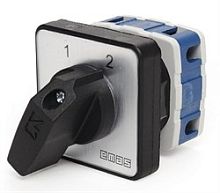 Кулачковый переключатель PSA, 10А, реверсивный, 2 полюса, 60 градусов | код PSA010KD233AQ | EMAS